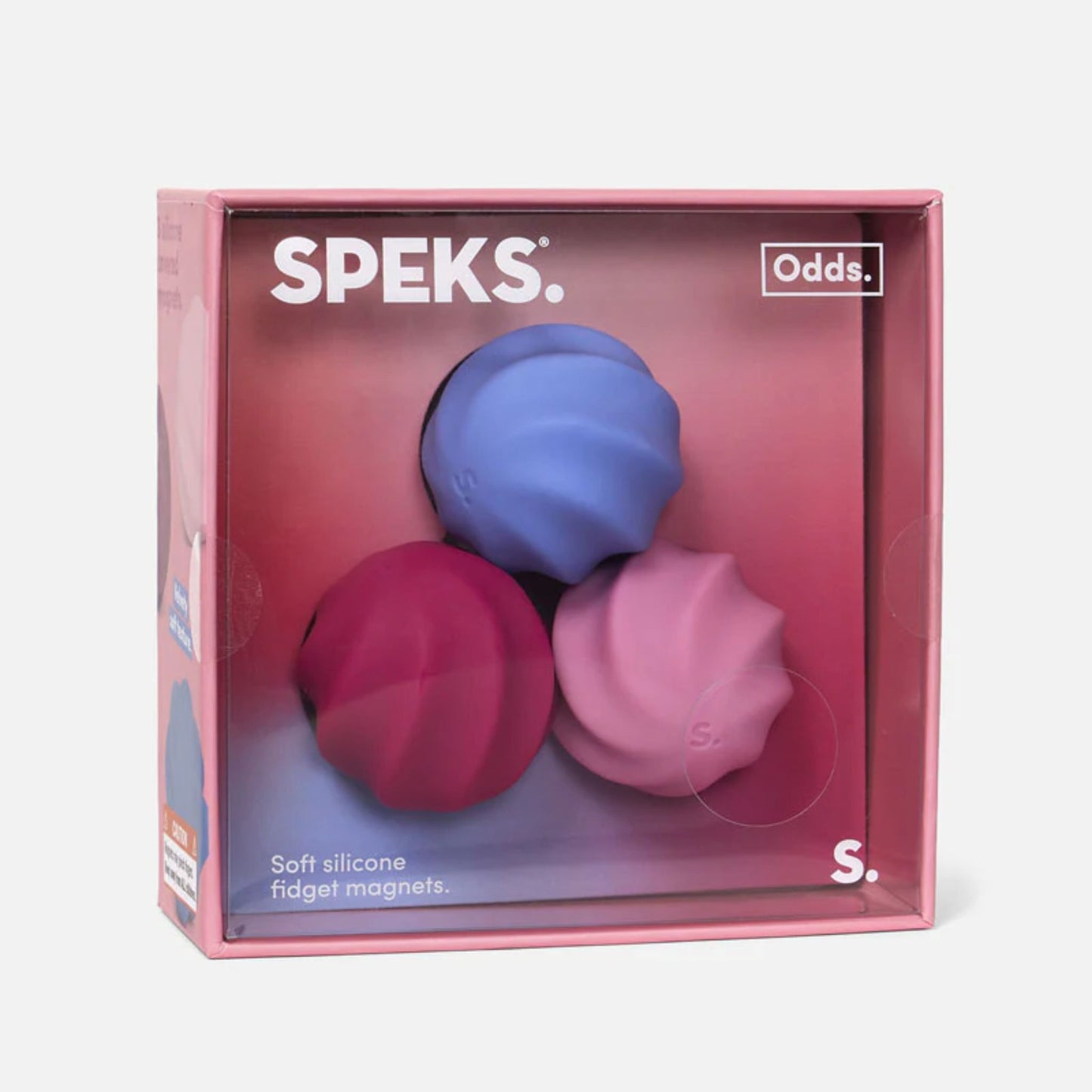 Odds Silicone Magnets - Pink Swirls