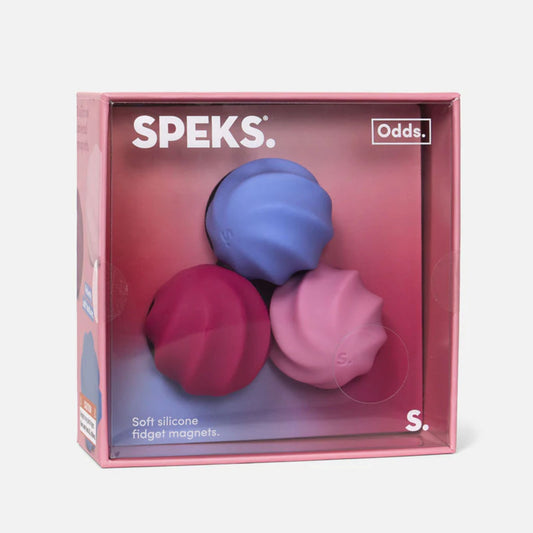 Odds Silicone Magnets - Pink Swirls