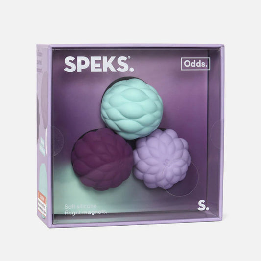 Odds Silicone Magnets - Purple Puffs