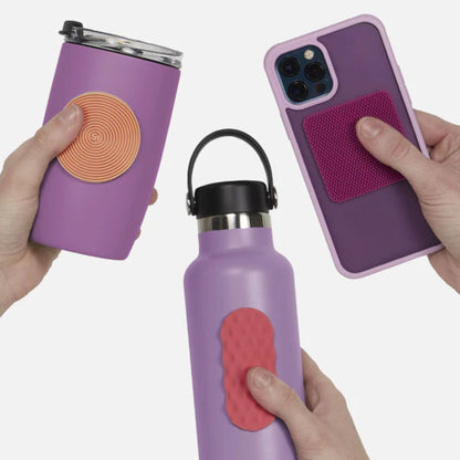 Slabs Silicone Sensory Sticker - Purple 3-pack