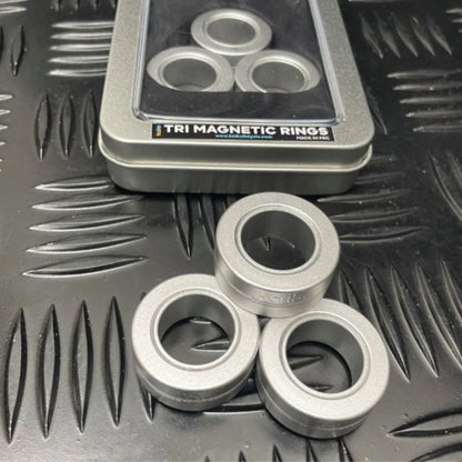 Kaiko's Tri Magnetic Fidget Rings with display case