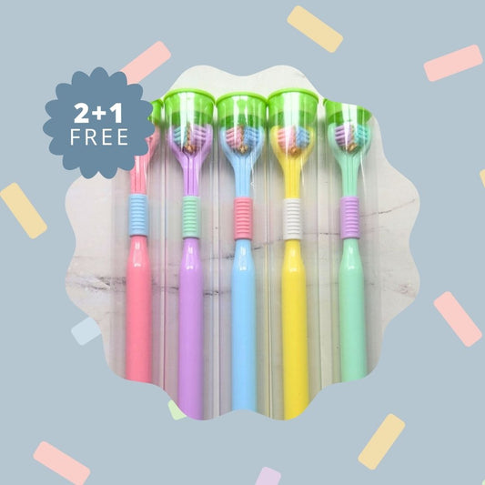 Tri-Sided Sensory Toothbrush