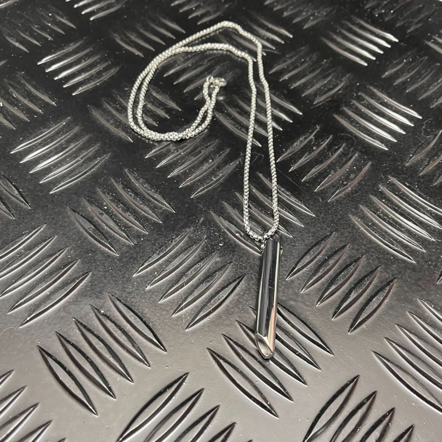 Unisex Mindful Breathing Necklace - Stainless Steel Breath Tool