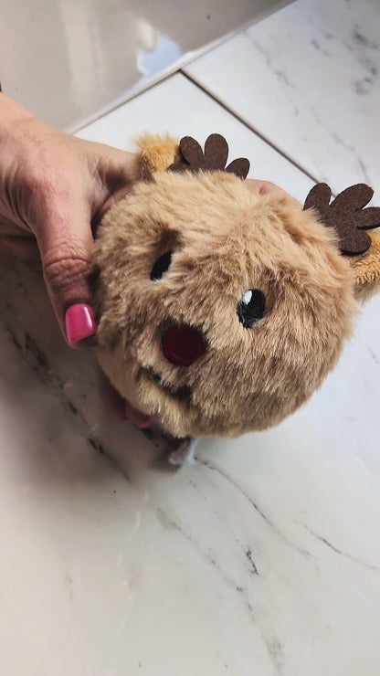 Reindeer Slow Squish Ball Squishy