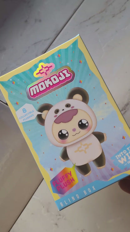Mokoji Blind Box Plush Pal with Clip - Into the Wild Series