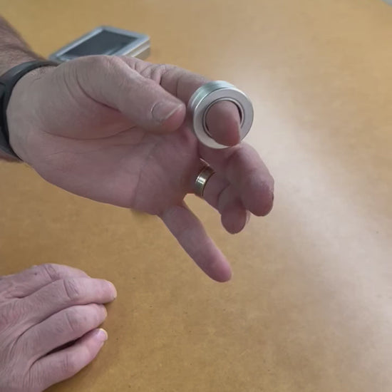 Demonstration of Kaiko's Tri Magnetic Fidget Rings