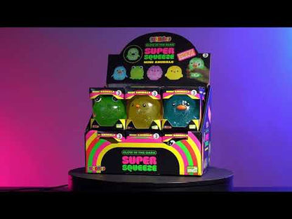Smoosho’s Super Squeeze Glow-in-the-Dark Mini Animal