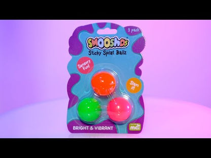 Smoosho's Sticky Splat Ballz 3-pack